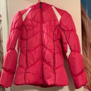 Kids pink puffy jacket